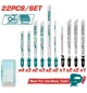 TOTAL  JUEGO DE HOJAS PARA SIERRA DE CALAR  22PCS  TACSDL62201  World Shop