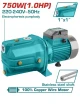 TOTAL  BOMBA AGUA 750W TWP37506 9M 220V  World Shop