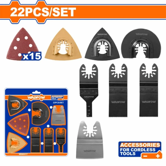 WADFOW  ACCESORIOS MULTIHERRAMIENTAS 22PCS  WMA9417 World Shop