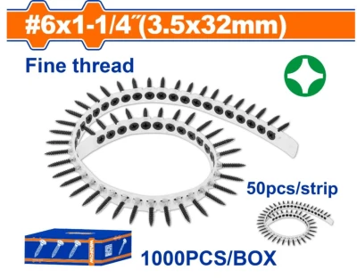 WADFOW TORNILLOS PARA YESO  3.5X32MM    WXS2513C World Shop