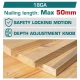 TOTAL  PISTOLA CLAVADORA DE MADERA 20V  F15~F50 50MM  TCBNLI500857 World Shop