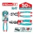 TOTAL  ALICATE COMBINADO 240MM 9.5  50%  THT211958S World Shop