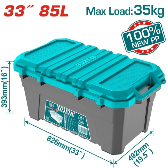 TOTAL CAJA DE HERRAMIENTAS 33 35KG  TPBX0332 World Shop