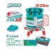 TOTAL NIVEL LASER 20V  35M  5 LINEAS VERDE  TLL3053085 World Shop