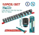 TOTAL  JUEGO DE VASOS DE IMPACTO CON ENCASTRE 3/8 12PCS  THTISD38128   World Shop