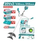 TOTAL CORTADORA DE PASTO TSTLI202521 40V MOTOR SIN ESCOBILLAS World Shop