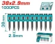 TOTAL CLAVOS PARA CLAVADORA DE CONCRETO 38MM TAC02381 World Shop