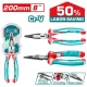 TOTAL  ALICATE DE PUNTA LARGA 8 200MM   THT221808S World Shop