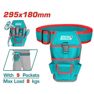 TOTAL  BOLSA DE HERRAMIENTAS  PARA TALADRO 295X180MM  THT16P30625 World Shop