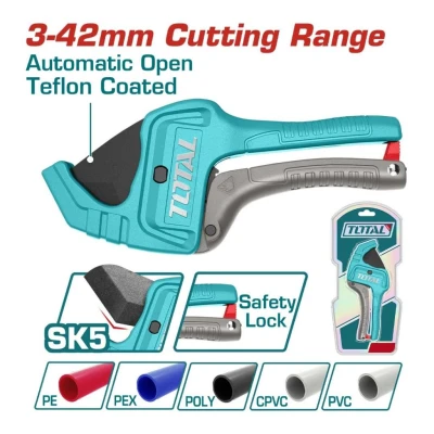 TOTAL  CORTADOR DE  TUBOS 3-42MM  THT53142  World Shop