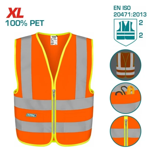 TOTAL CHALECO REFLECTIVO XL TSP62XL World Shop