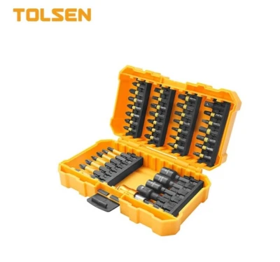 TOLSEN JUEGO DE 40 PUNTAS DE DESTORNILLADOR DE IMPACTO 20585 World Shop