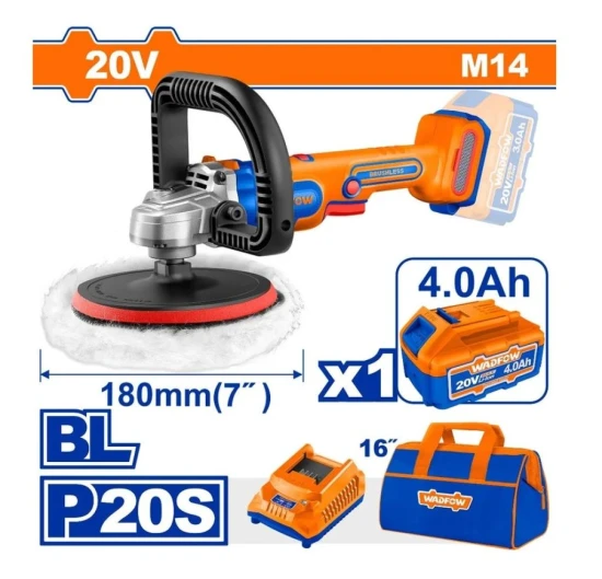 WADFOW PULIDORA INALÁMBRICA 20V WHL1B181 World Shop
