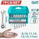 TOTAL  JUEGO DE LLAVES DE CARRACAS 7PCS  THT103RK176  World Shop
