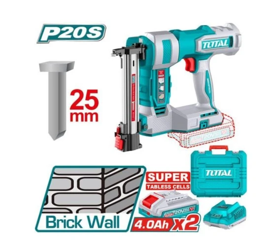 TOTAL  PISTOLA CLAVADORA DE LADRILLOS  TCBNLI38136 25MM  2B World Shop