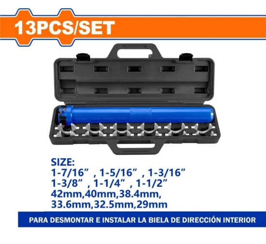 WADFOW EXTRACTOR DE RÓTULA AXIAL DIRECCIÓN AUTOMOTRIZ  13PCS WGP6D13 World Shop