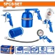 WADFOW  PISTOLA KIT PARA COMPRESOR 5PCS  WAX1515   World Shop