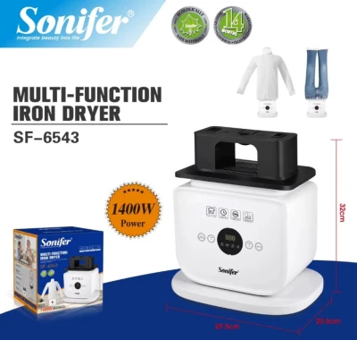 SONIFER PLANCHA Y SECADORA MULTIFUNCIONAL 1400W SF-6543 World Shop