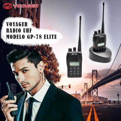 VOYAGER RADIO UHF MODELO GP-78 ELITE World Shop