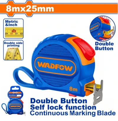 WADFOW CINTA MÉTRICA 25MMX8M  WMT2240 World Shop