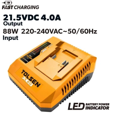 TOLSEN CARGADOR DE BATERIA 21.5V 4.0AH  97423 World Shop