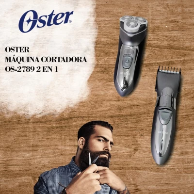 OSTER MÁQUINA CORTADORA DE PELO OS-2789 2 EN 1 World Shop