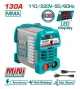 TOTAL MAQUINA DE SOLDADURA INVERTER 130A MMA UTW213049 World Shop