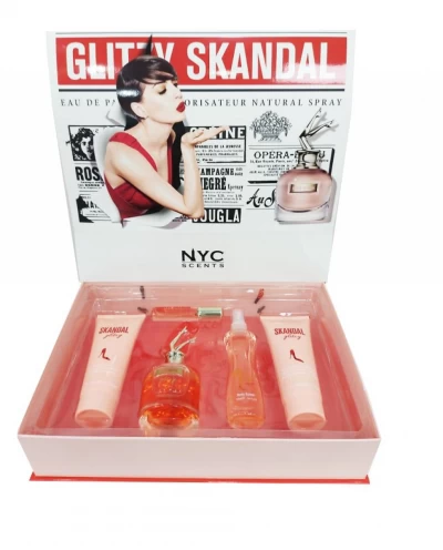 NYC SCENTS KIT PERFUME FEMENINO SCANDALL SEXY 5PCS N7570 World Shop