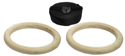 MORE FITNESS ANILLOS OLÍMPICOS DE MADERA World Shop