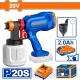 WADFOW PISTOLA DE PINTURA 20V 800ML  WSU30664 World Shop