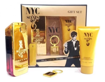 NYC SCENTSS GIFT SET 3PCS 1 MILLON  7598 World Shop