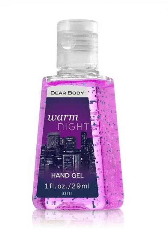 DEAR BODY  ALCOHOL GEL WARM NIGHT 82131 29ML World Shop